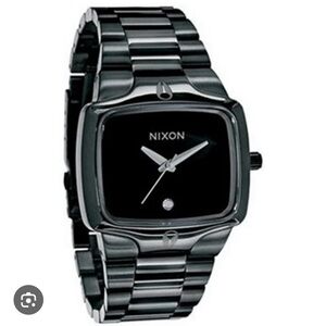 Nixon Black The Player Watch